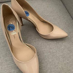 Jessica Simpson nude heels size 7.5
